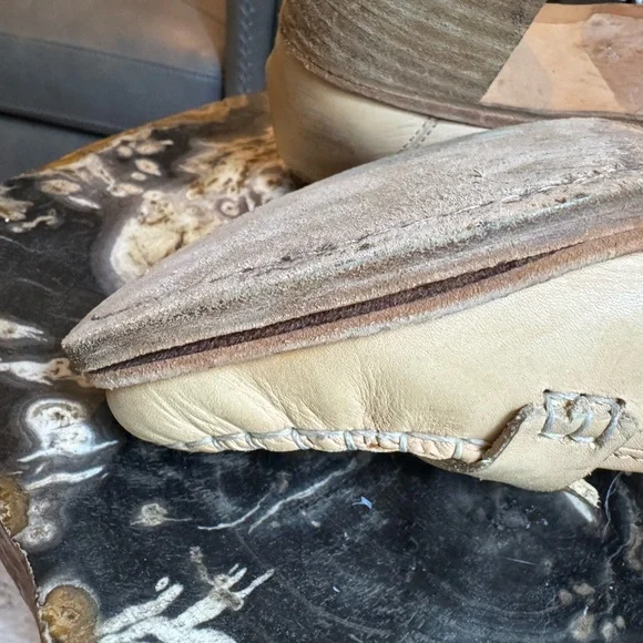 Swedish Hasbbens Tan Tassel Loafers - Picture 5 of 6